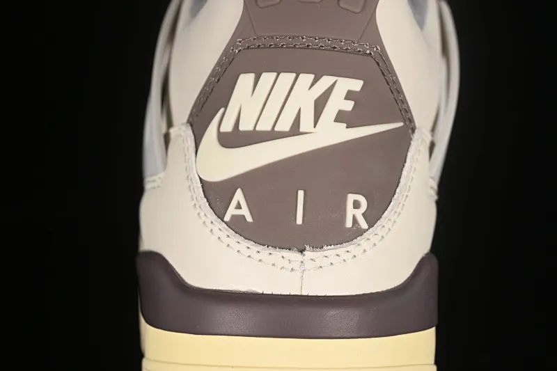All Categories Air Jordan Jordan Series Basketball Shoes Air Jordan 4 Special Price #ZG Version Air Jordan 4 Retro "Baimoka" AJ4 Joe 4 White Mocha Joint Basketball Shoes DR5415-102